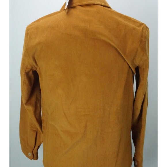 Anderson Sheppard Work Jacket Corduroy Coat Ochre Sz XXS Brand New - Picture 4 of 8